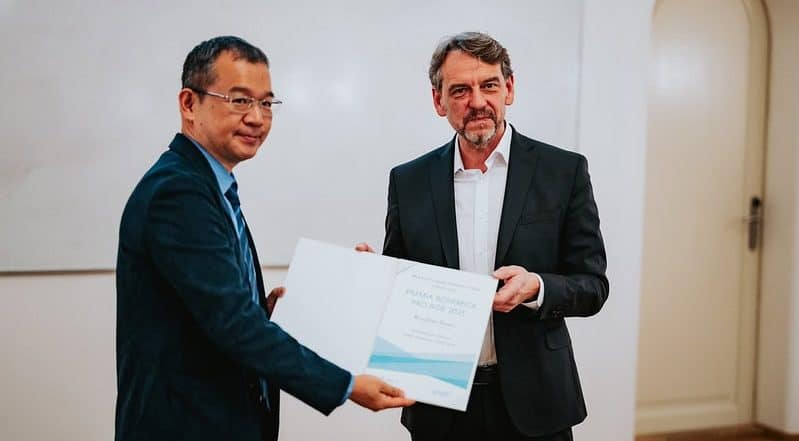 Slavnostní předání ceny Premia Bohemica 2025 hostila PedF UK